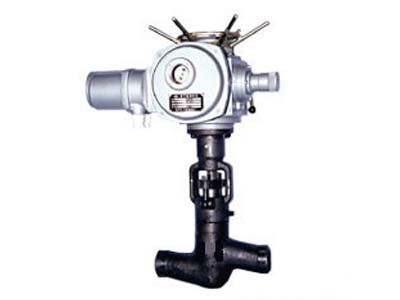 Welding electric cut-off valve