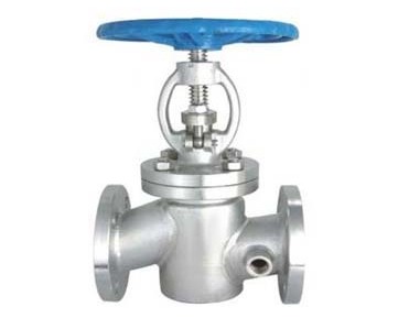 J44H PN300, 600 lb jacketed globe valve
