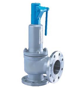 Rev safety valve with a wrench spring