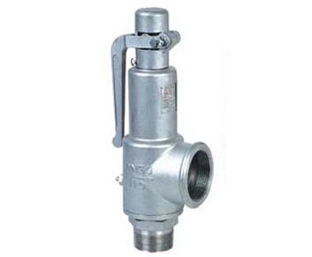 Male full revelation relief valve