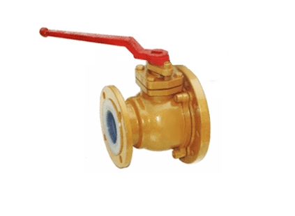 Feeding the ball valve