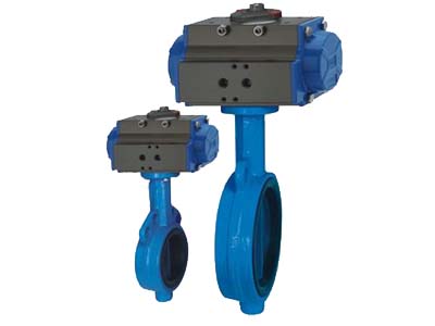 Commonly used pneumatic butterfly valve